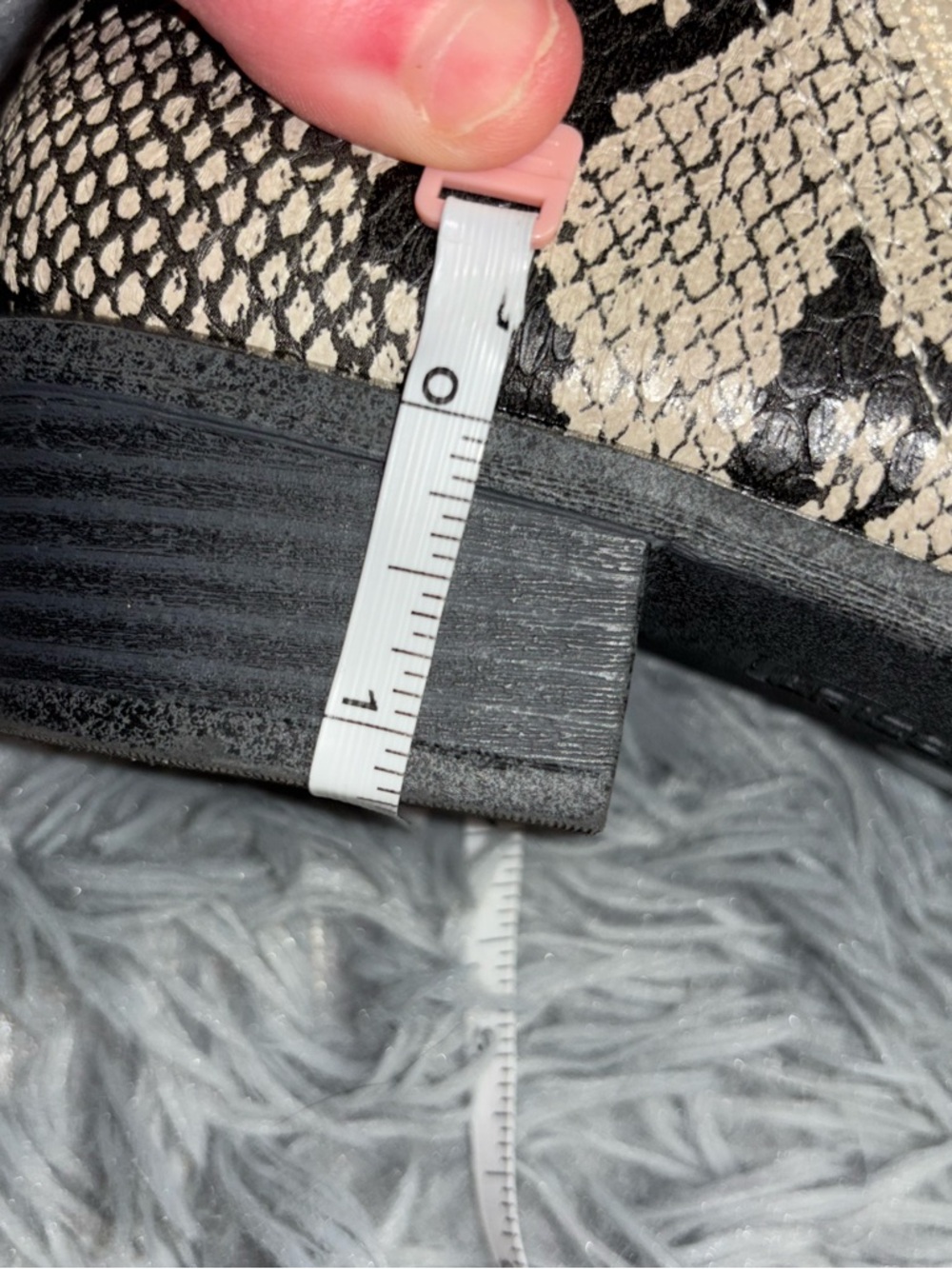 Snakeskin Ankle Boots - Picture 11 of 11